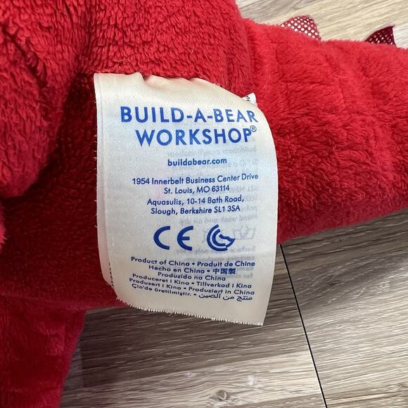 Build A Bear Great Wolf Lodge Magiquest Ellie Red Dragon Plush Stuff - JL383 - Picture 5 of 8